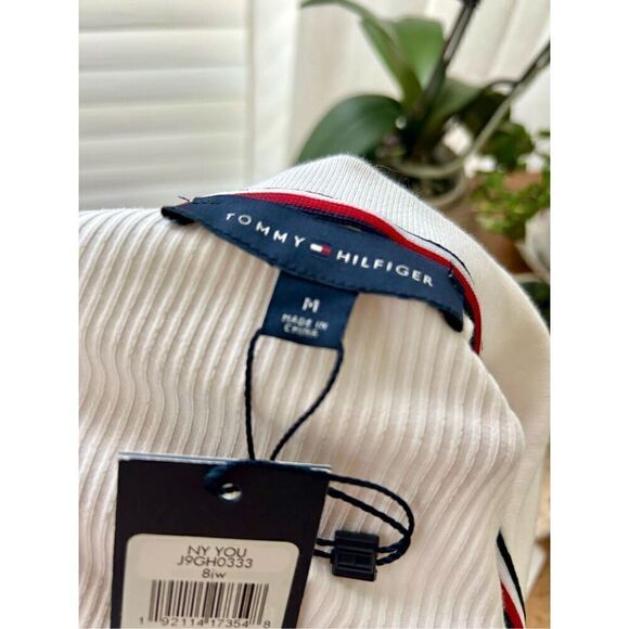 Tommy Hilfiger Mini Cable Knit Sweater Polo - Picture 3 of 6